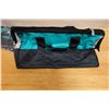 Image 4 : Qty 2 Makita Heavy-Duty Tool Bags w/ Zipper Close New 21"L