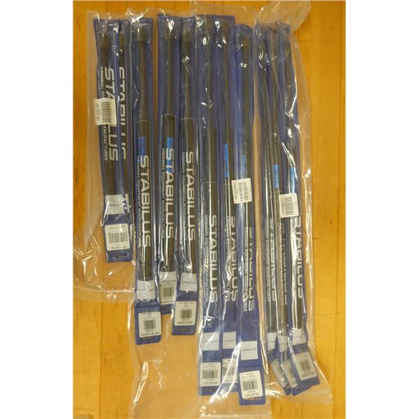 Qty 10 Stabilus Lift Supports, Misc Sizes, New in Packages