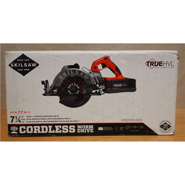 SkilSaw SPTH 77M-11 Worm Drive Cordless Saw Kit w/ Battery & Charger New in Box