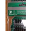 Image 6 : Qty 3 Metabo HPT 115742M 31-pc. Torsion Drive Sets & 3 @ 115745M 33-pc. Torsion Bit Sets New
