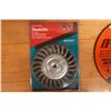 Image 5 : Qty 3 Partial Boxes Norton Stick & Sand Discs, Multiple Pearl MaxiDiscs, Makita Wire Wheel, Milwauke