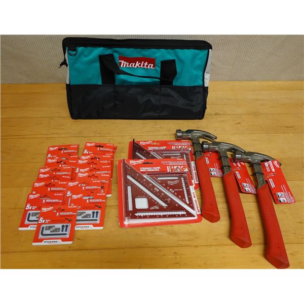 Multiple Milwaukee 48-22-2351 Conduit Reamer Replacement Blades, MLSQ070P Squares, Curved Claw Hamme