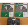 Image 1 : Qty 2 Metabo HPT 12" Fiber Cement Blades & 3 @ 33-pc. Torsion Bit Sets New
