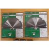 Image 3 : Qty 2 Metabo HPT 12" Fiber Cement Blades & 3 @ 33-pc. Torsion Bit Sets New