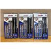 Image 1 : Qty 3 Lenox 121439KPE Reciprocating Saw Blade Kits