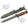 Image 1 : 12" WWII M3 TRENCH KNIFE WITH HARD SHEATH