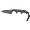Image 1 : CRKT DROP POINT 2.16" BLACK W/SHEATH