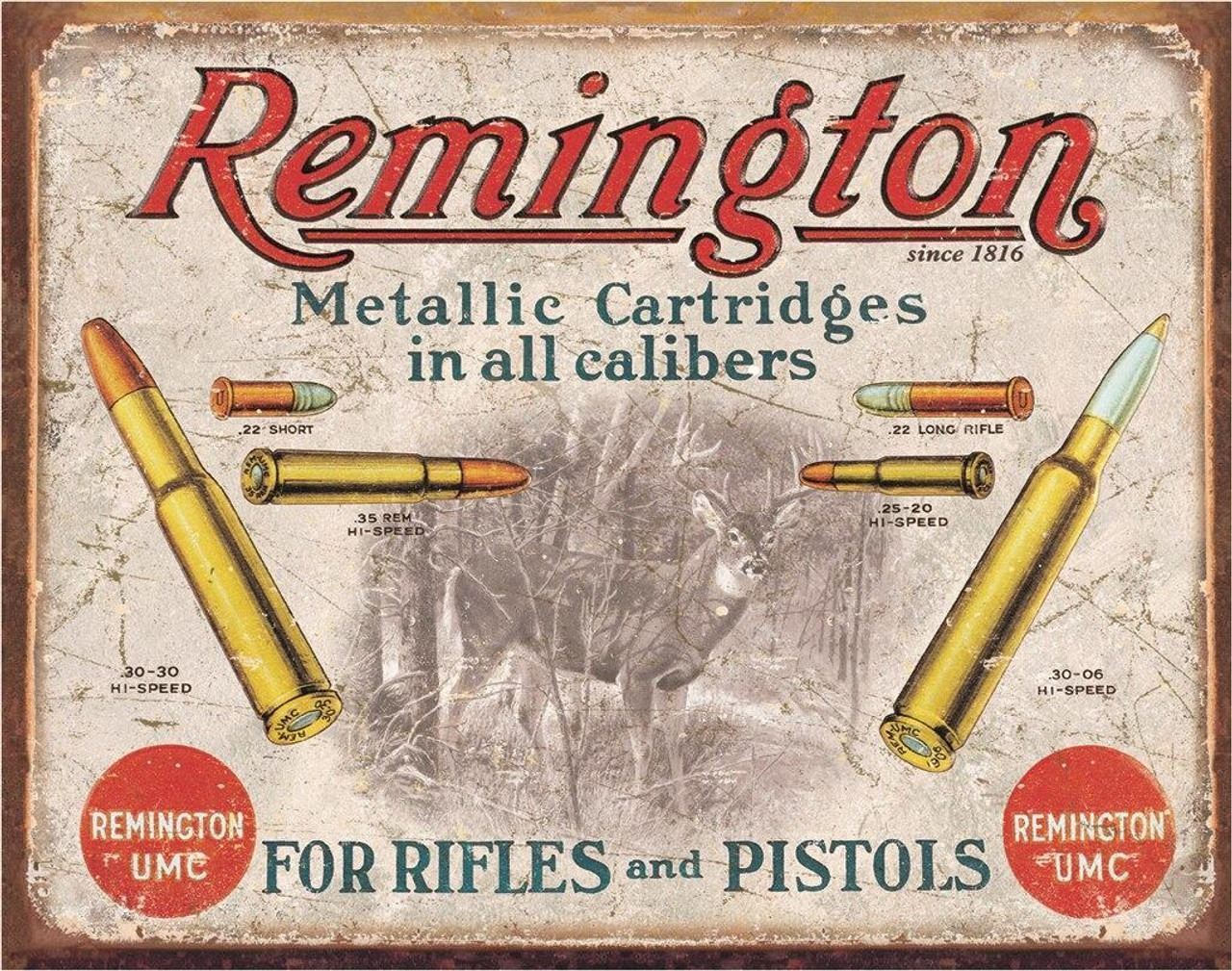 Rem Sign REM - For Rifles & Pistols Sign