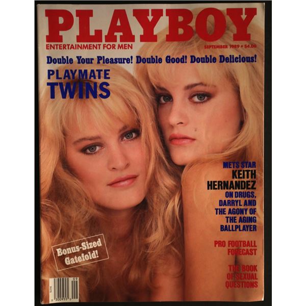 Playboy Magazine September 1989 Issue