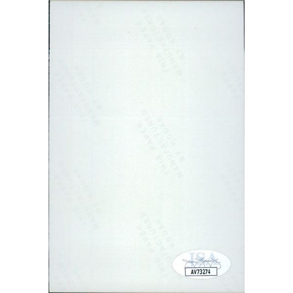 NASA Astronaut Al Worden signed photo. JSA Authenticated