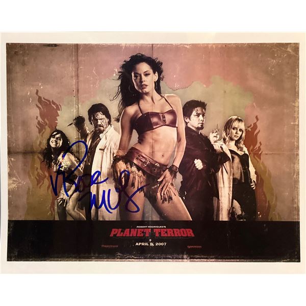 Planet Terror Rose McGowan signed movie photo