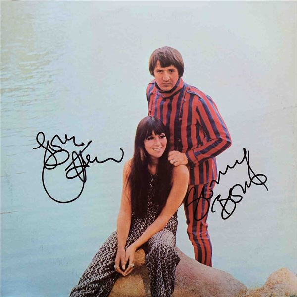 Sonny & Cher Greatest Hits 1967 signed album