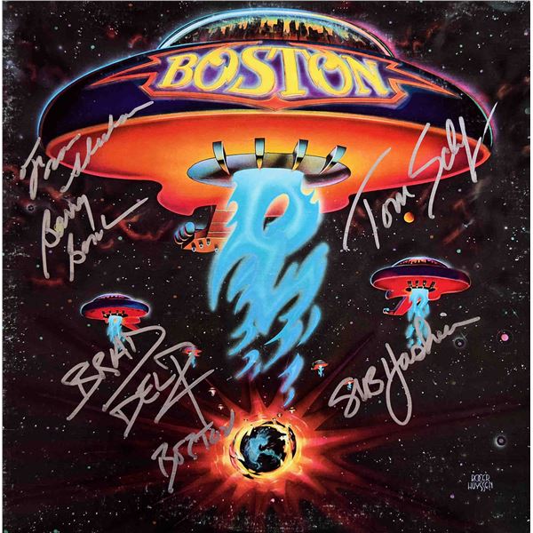 Boston signed debut album Boston