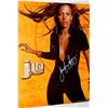 Image 1 : Jennifer Lopez signed Tower Record promo poster