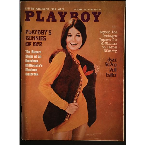 Playboy Magazine October 1972 Issue