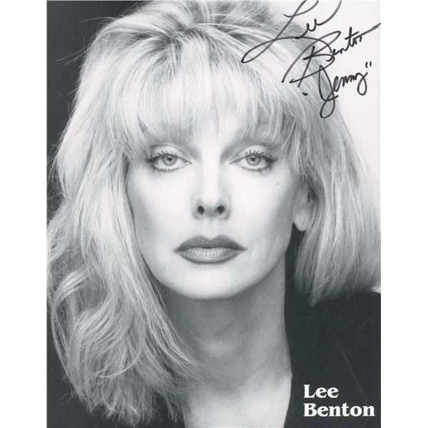Blood Games Lee Benton signed photo