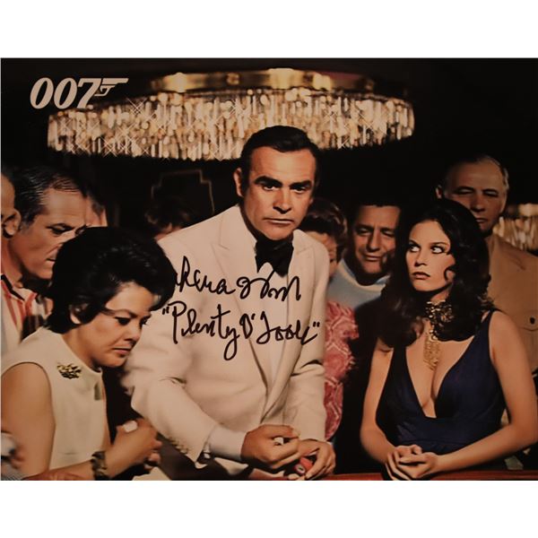 James Bond Girl Lana Wood Signed Photo