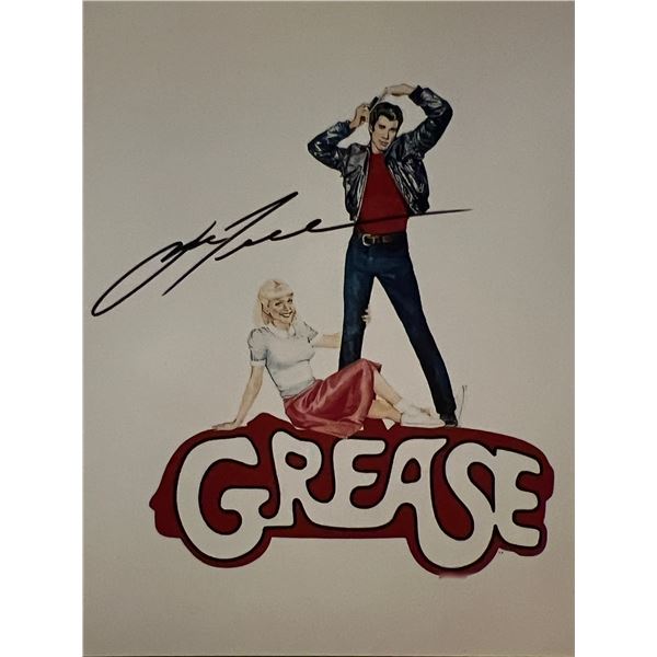Grease John Travolta signed photo