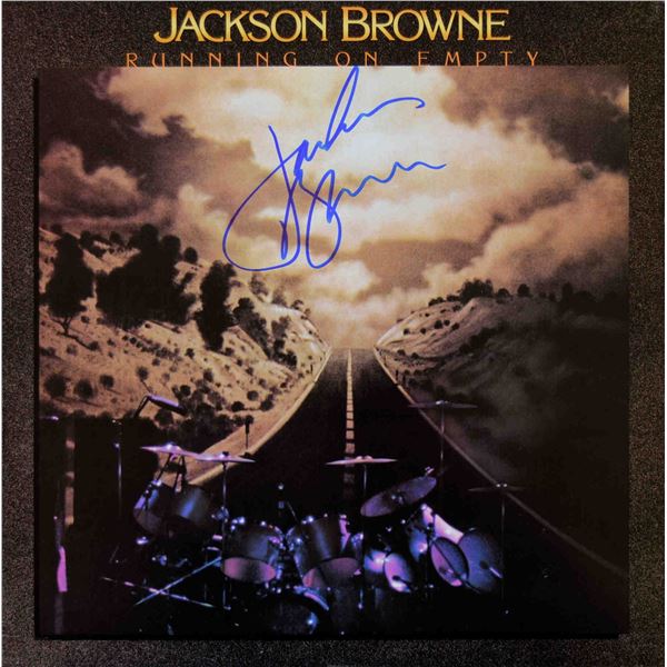 Jackson Browne signed Running on Empty album