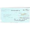 Image 1 : Cult Leader Charles Manson Signed Check