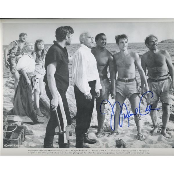 Michael Callan signed Mysterious Island movie still