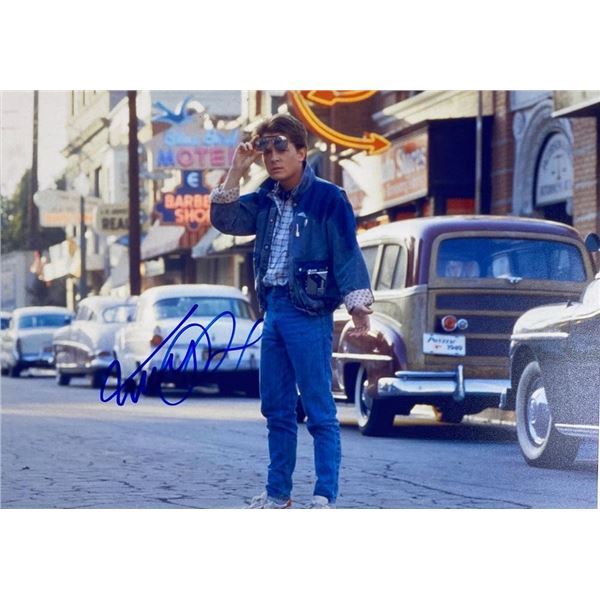 Back to the Future Part II facsimile signed  movie photo