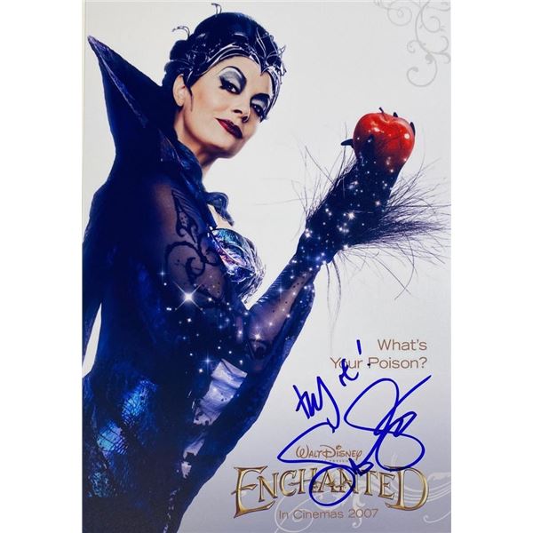 Enchanted Susan Sarandon facsimile signed movie photo