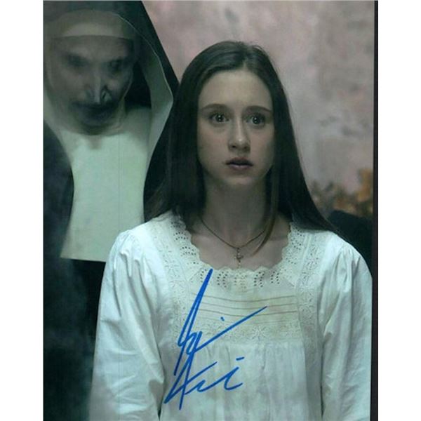 The Nun Taissa Farmiga facsimile signed photo