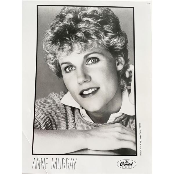 Anne Murray vintage 1983 original photo