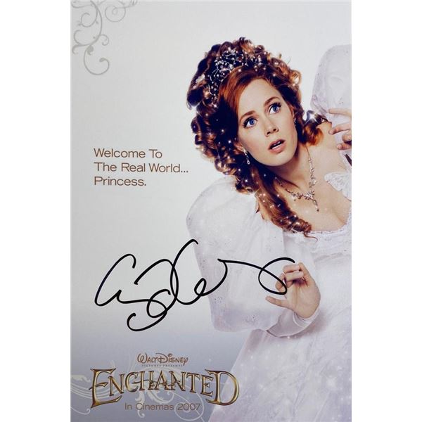 Enchanted Amy Adams facsimile signed movie photo