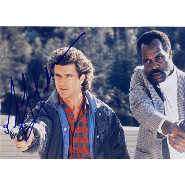 Lethal Weapon Mel Gibson facsimile signedphoto