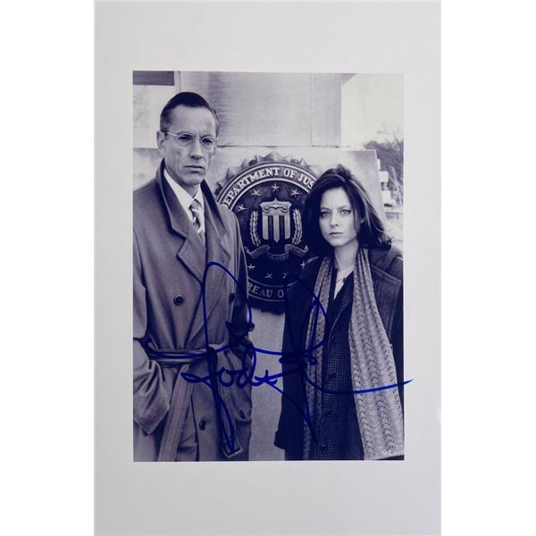 The Silence Of The Lambs Jodi Foster facsimile signed photo