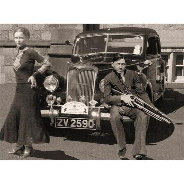 Bonnie and Clyde photo Reprint