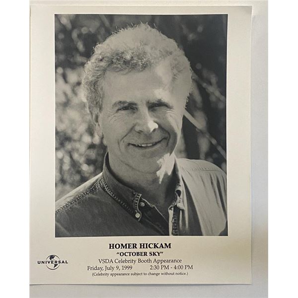 October Sky Homer Hickham photo