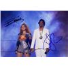 Image 1 : Jay-Z and BeyoncÃ© facsimile signed photo