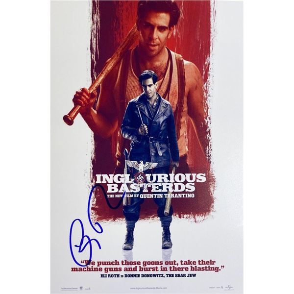 Inglourious Basterds Eli Roth facsimile signed  movie photo