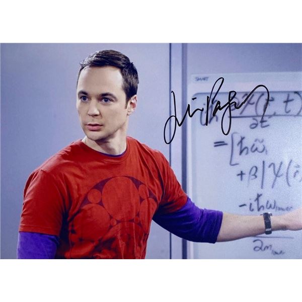 The Big Bang Theory Jim Parsons facsimile signed  photo