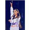Image 1 : Pop singer Ariana Grande facsimile signed photo