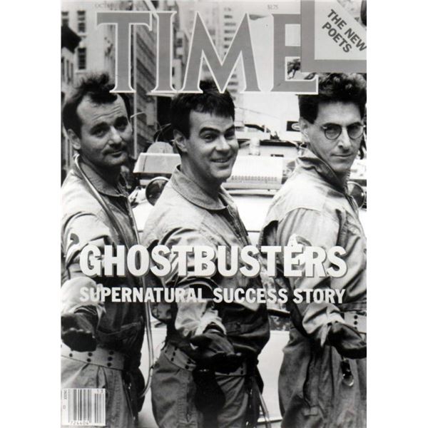 Ghostbusters Time Magazine movie prop print