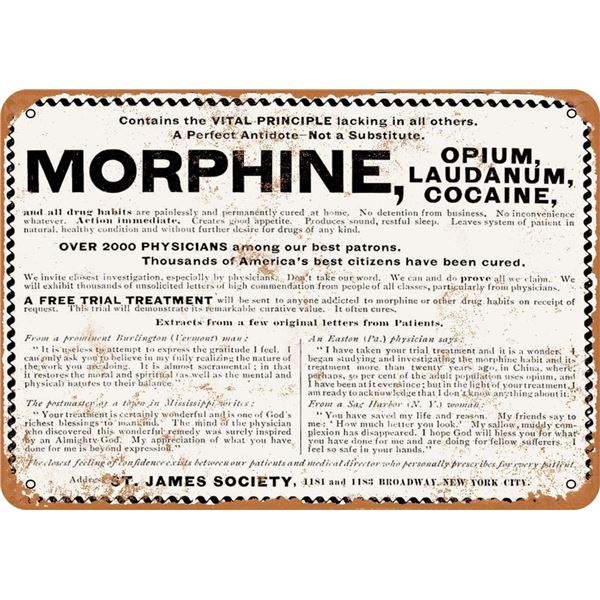 Drug Addiction Treatment Reprint Poster