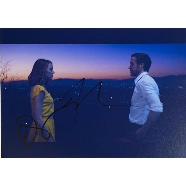 LaLa Land Emma Stone facsimile signed movie photo