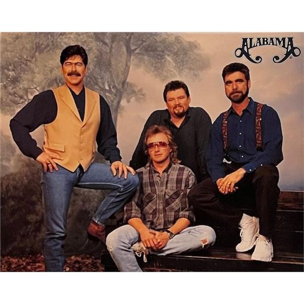 Country Band Alabama Unsigned Photo