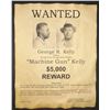 Image 1 : Machine Gun Kelly Wanted Poster- reprint