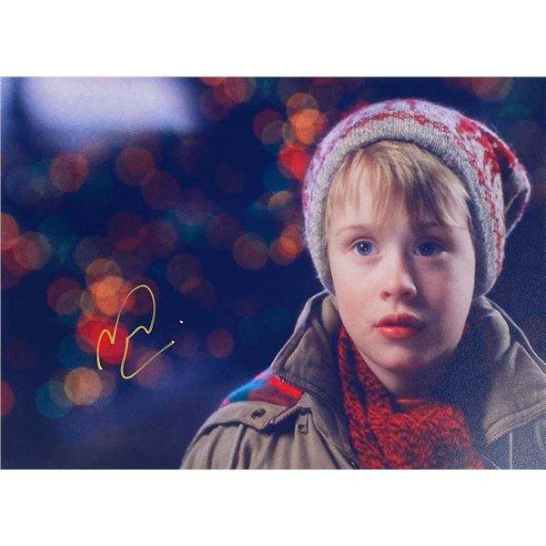 Home Alone Macaulay Culkin facsimile signed  photo