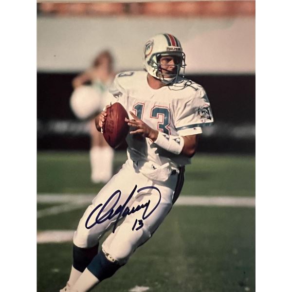 Miami DolphinsDan Marino facsimile signed photo