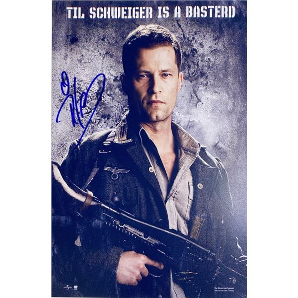 Inglourious Basterds Til Schweiger facsimile signed  movie photo