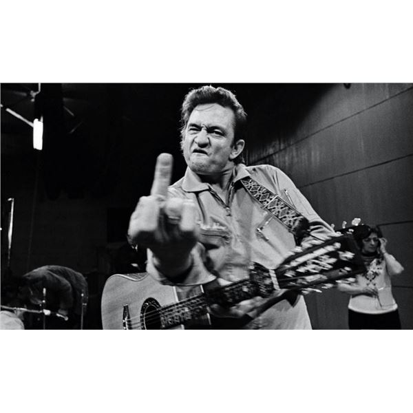Johnny Cash photo reprint