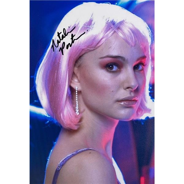 Closer Natalie Portman facsimile signed  photo