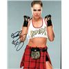 Image 1 : WWE Ronda Rousey facsimile signed photo