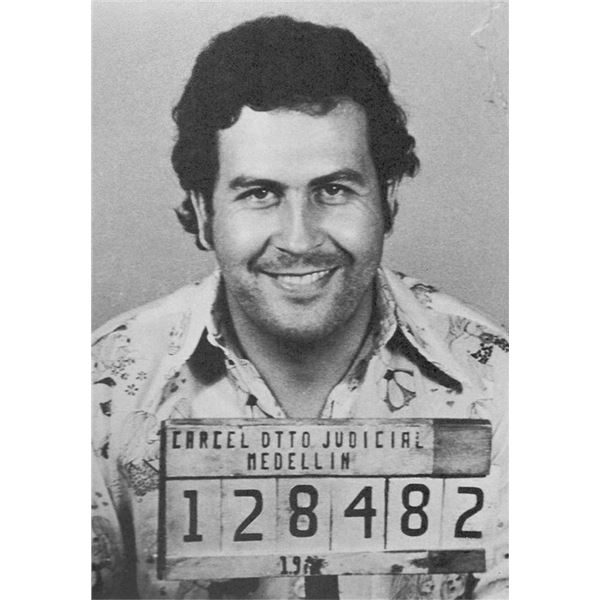 Pablo Escobar Reprint Mugshot